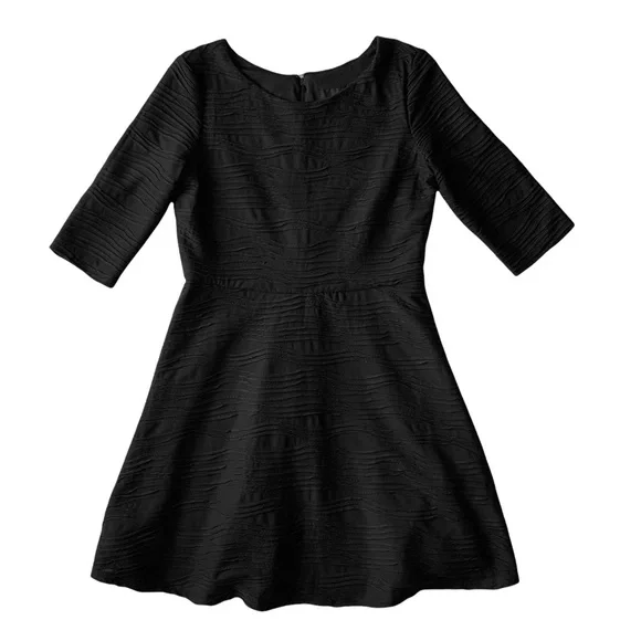 Scarlett Dresses | Black Textured Fit & Flare Dress | Color: Black | Size: 12 | No1leftout's Closet Scarlett Dresses | Black Textured Fit & Flare Dress | Color: Black | Size: 12 | No1leftout's Closet